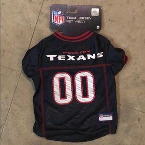 Houston Texans Pet Jersey Size M